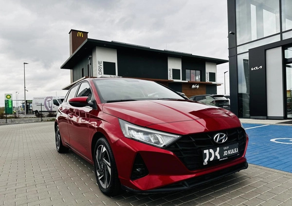 Hyundai i20 cena 59900 przebieg: 81925, rok produkcji 2021 z Gdańsk małe 191